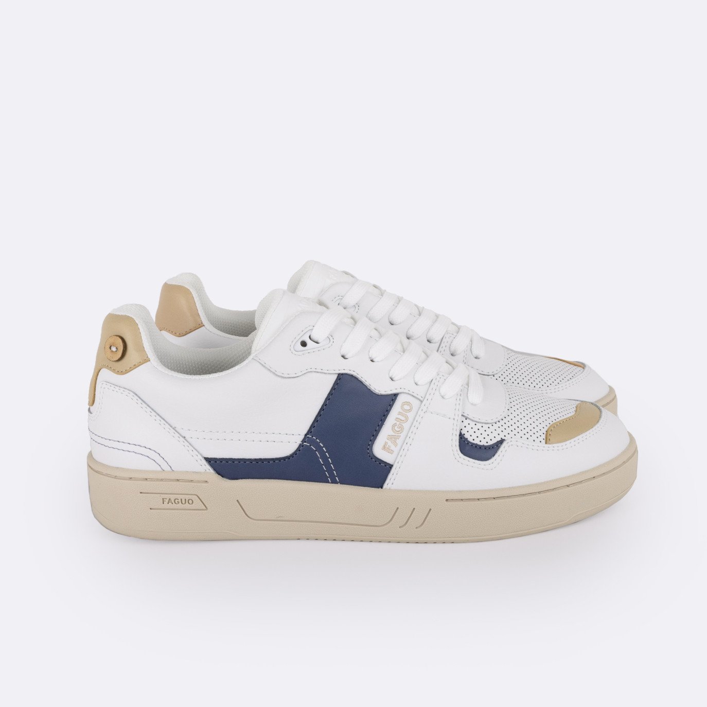 FAGUO patike Ceiba Leather WHI76     7483